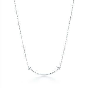 Tiffany T Smile Pendant Necklace | Sterling Silver